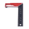Woodworking Straight Angle Ruler 30° 45° 90° 3mm Thickness Adjustable