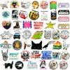 50 PC Funny Stickers Small Humor Waterproof Sticker Bulk Pack