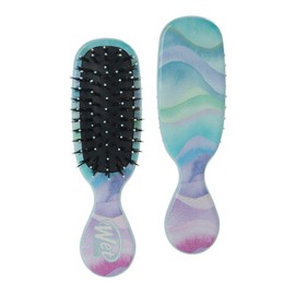 Wet Brush Mini Shine Enhancer?Detangler Detangling Knots SnagFree Shiny Smooth Hair Dry Detangling Spreads Dry Shampoo Black Color, Waves, 1 Count