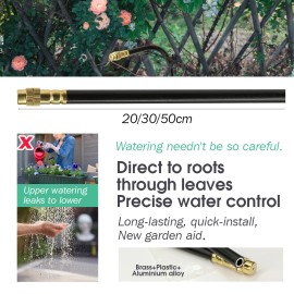Toolzia Adjustable Garden Misting Watering System Kit