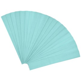 M METERXITY 20-Pack Crepe Paper, 3.3ft x 20 Inch /100 x 50cm Soft Wide Crepe Paper Streamer Sheet, Decorative Craft Streamer for DIY Craft/Flower Making/Decoration [Light Blue]