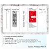 White Marble Frame with Magnet for Echo Show 15, Screen
