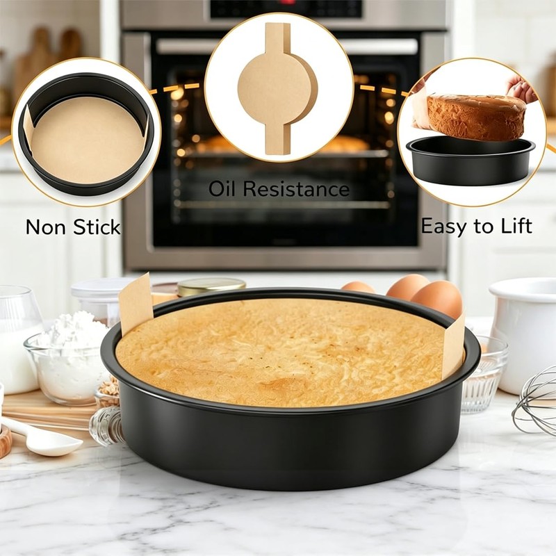 Sourdough Bread Sling Parchment Paper Liners Brown Rounds Parchment Circles