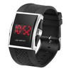 DIGIFLEX Digital Black Wristwatch - Red LED Light Sport Wrist