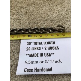 NORTHERN 30" USA 20 Links +2 Hooks TRACTOR GRADER LOADER BACK HOE Snow Tire Cross Chains