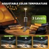 BRIMMEL Telescopic Camping Light - Cordless Dimmable Camping Tent Lamp,