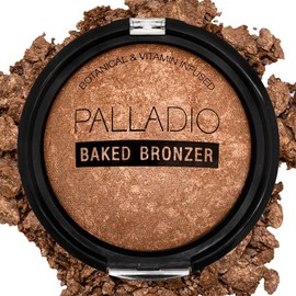 Palladio Baked Bronzer Polvo Compacto Illuminating Tan 0.35 oz