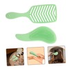 TOVINANNA 2pcs Hollow Out Scalp Massage Comb for Women Detangling