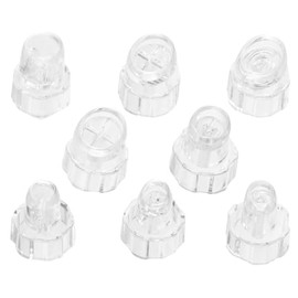 Ipetboom 8 Piezas de Repuesto para Mquina Hidrofacial, Cabezales de Repuesto para Mquina de Belleza Facial con Oxgeno Y Agua, Tapas para El Cuidado...