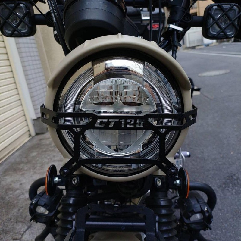MotolordD Honda Hunter Cub CT125 L4 Headlight Guard Motoroad/Honda CT125