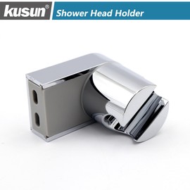 Kusun HSZJ002 Adjustable Shower Holder Wall Rail Shower Head Holder for Bathroom Hand Shower Tilt Angle Adjustable