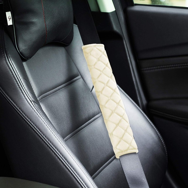 4 Pack Car Seat Belt Pads Seatbelt Protector Soft Comfort