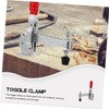 TEHAUX 2pcs Welding Toggle Clamps with Clamping Force Construction User