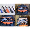 WELKINLAND 10-Inch Clear Tool Pouch Organizer - 4 Pcs Zipper