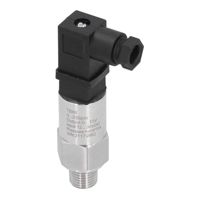 0232psi Pressure Transducer Sensor ASIC Technology AntiCorrosion AntiWear Pressure Transmitter