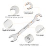 HARFINGTON Super-Thin Open End Wrench 9mm Metric Double Open-End Wrench