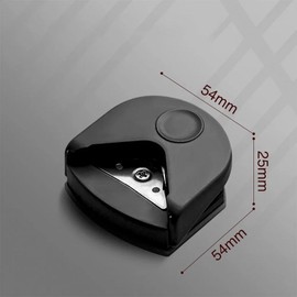 1Pcs R4 Corner Rounder Paper Cutter Edge Cutting Circle Shape Trimmer Photo Card Circle, [02] Black, 1 Piece, 1 Piece / 1Pcs R4 코너 라운더 종이 커터 가장자리 절단 원형 모양 트리머 사진 카드 서클, [02] Black, 1개, 1개