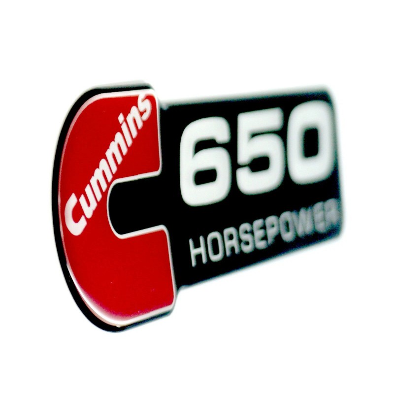 n/a Cummins/650 HORSEPOWER DIESEL EMBLEM
