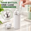 4-in-1 Travel Toiletry Dispenser for Daily Care – Compact Refillable