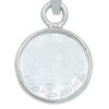 Dije Medalla San Miguel Arcangel Chica Plata Pura Ley 999