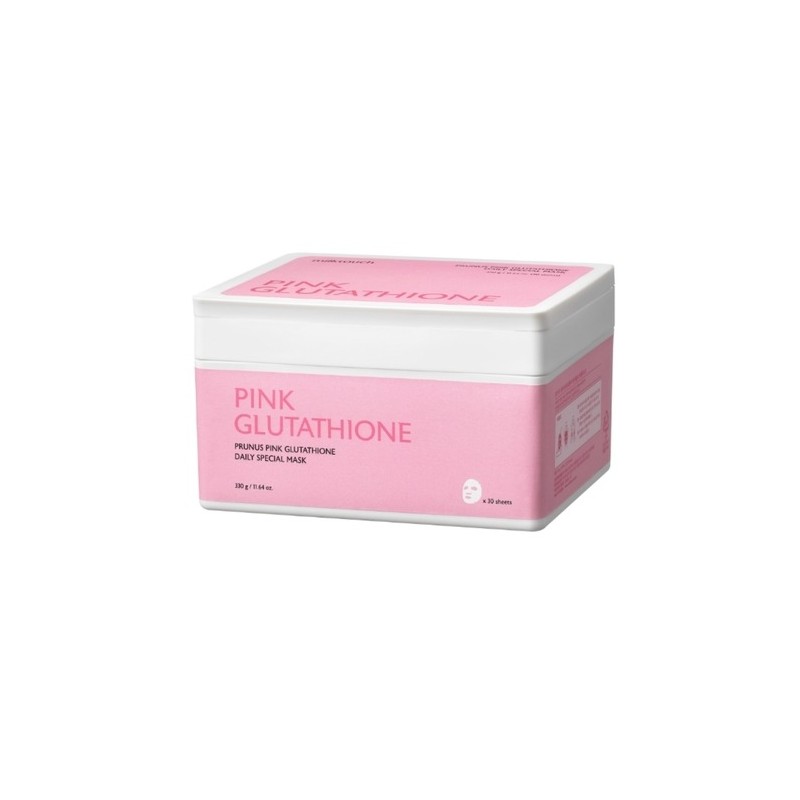 Milk Touch [30 Sheets][Whitening Glow] Plum Glutathione Hypoallergenic Daily White