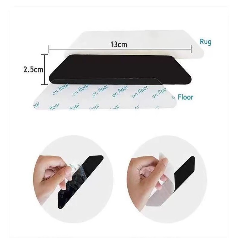 SHULLIN Pack of 16 Washable Non-Slip Mat Carpet Non-Slip Underlay