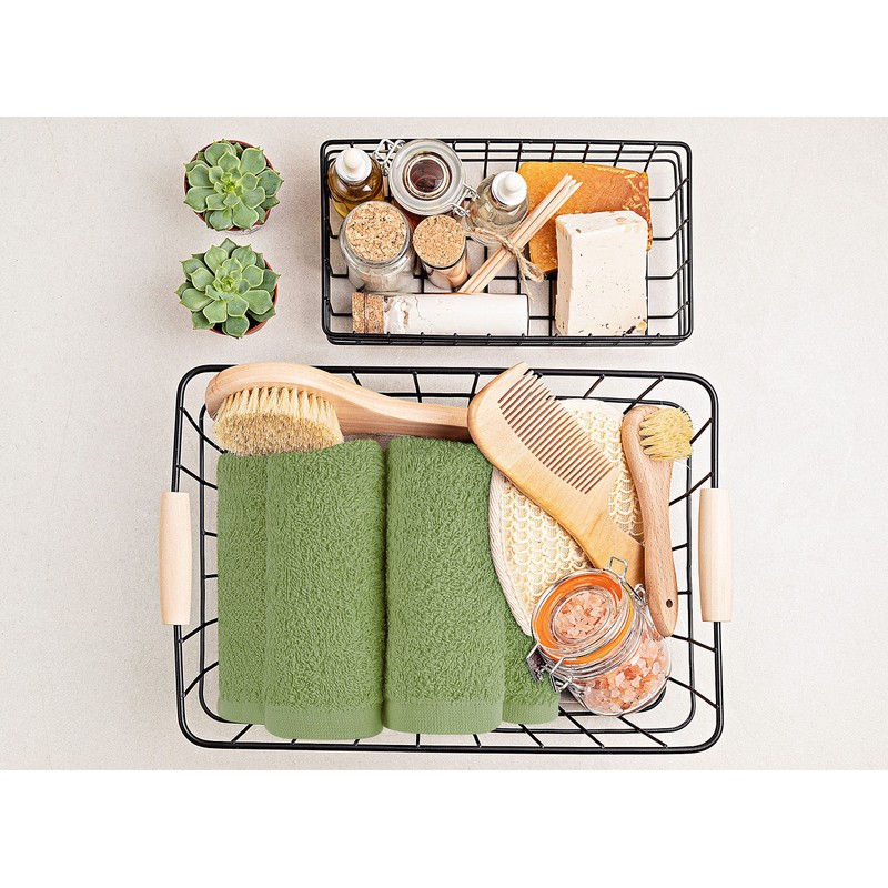 Utopia Towels 60 Pack Cotton Washcloths Set - 100% Ring