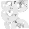 WOONEKY High Hardness Reinforced Iron Gasket Washers for Foam Insulation