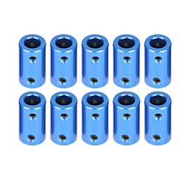 RANIT 10Pcs 6mm to 8mm Rigid Coupling 25mm Length 14mm Diameter Stepper Motor Coupler Aluminum Alloy Joint Connector for 3D Printer CNC Machine DIY Encoder