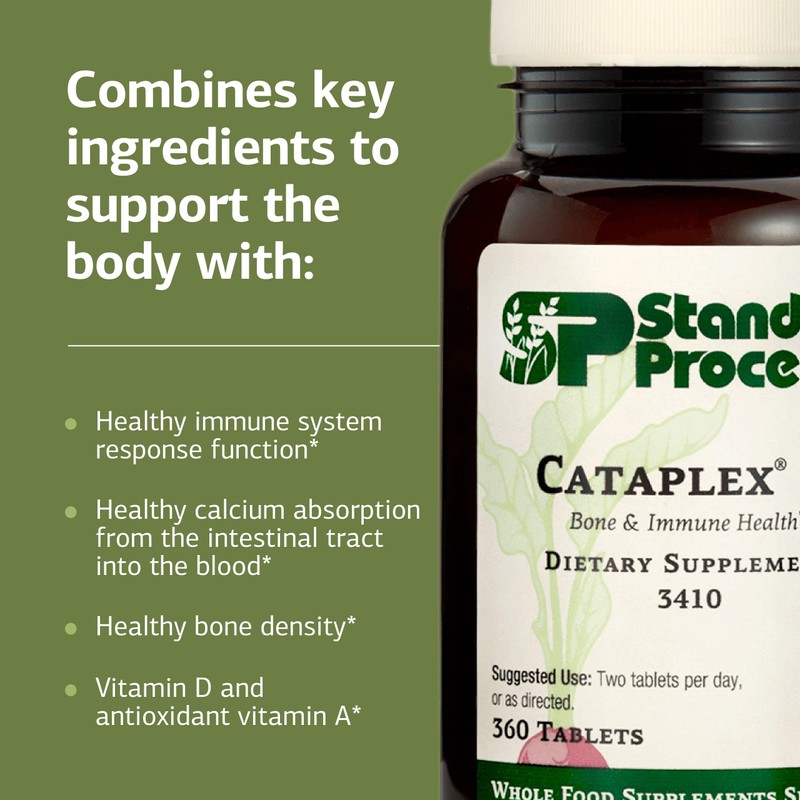 Standard Process Cataplex D - Supports Immune Function, Bone Density
