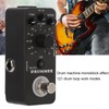 Drum Machine Pedal 121 Drum Loops Electric Guitar Monoblock Effect