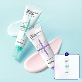 Mediheal [슈퍼적립] [1+1] 메디힐 수분 선세럼 마데카소사이드+피디알엔 톤업 (SPF 50+) 50ml [Super Points] [1+1] Mediheal Hydrating Sun Serum Madecassoside + PRD Network Tone-Up (SPF 50+) 50ml
