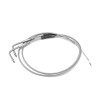 CB 40" Stainless Steel Throttle and Idle Cable Kit For