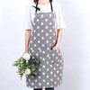 Kitchen Apron for Women, Adjustable Cooking Apron with Two Large