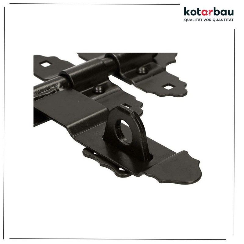 KOTARBAU® Gate Bolt 200 / 12 mm with Padlock Bolt