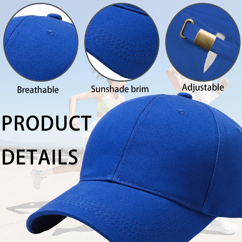YOUYIKE Baseball Cap for Men and Women, Cotton Cap, Baseball