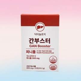Doctorology Liver Booster Pinitol 12 Tablets (2 Boxes) Liver Health Functional Ingredients Approved / 닥터놀로지 간 부스터 피니톨 12정 2박스 간 건강 기능성 인정 원료