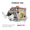 Concrete Saw Carburetor Kit with Fuel Filter Spark Plug, Fit