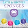 Elysium Spa Pack of 4 Mesh Exfoliating Bath And Shower Body