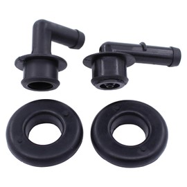 MOTOKU Crankcase Vent Tube Breather Hose and PCV CCV Vent Valve Elbows Grommet Kit for Jeep Grand Cherokee Wrangler 1997-2004