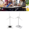 VBESTLIFE Mini Solar Windmill Toy, Educational Science Teaching Desk Windmill