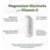 Deal Supplement Magnesium Glycinate 500mg / 1000mg Plus Vitamin C,