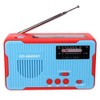 RD-666WBT Portable Solar Powered Emergency Hand Crank AM FM Radio