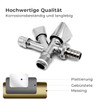 Vancoco Universal Combination Angle Valve G1/2 Inch Double DN 15
