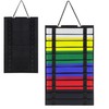INTOMYTH Karate Belt Display Rack - Holds 12 Belts, High-Density