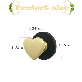 ZH-ZHENGHENG 4pcs Heart Coat Hook,Magnetic Hooks Heavy Duty for Classroom Beach Vacation Kitchen Grills Home