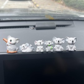 Car Rearview Mirror Accessories, Koala Dashboard Decor, Ornament, Interior Decoration Accessories for Car Rearview Mirror and Dashboard, Funny Ornament Gifts