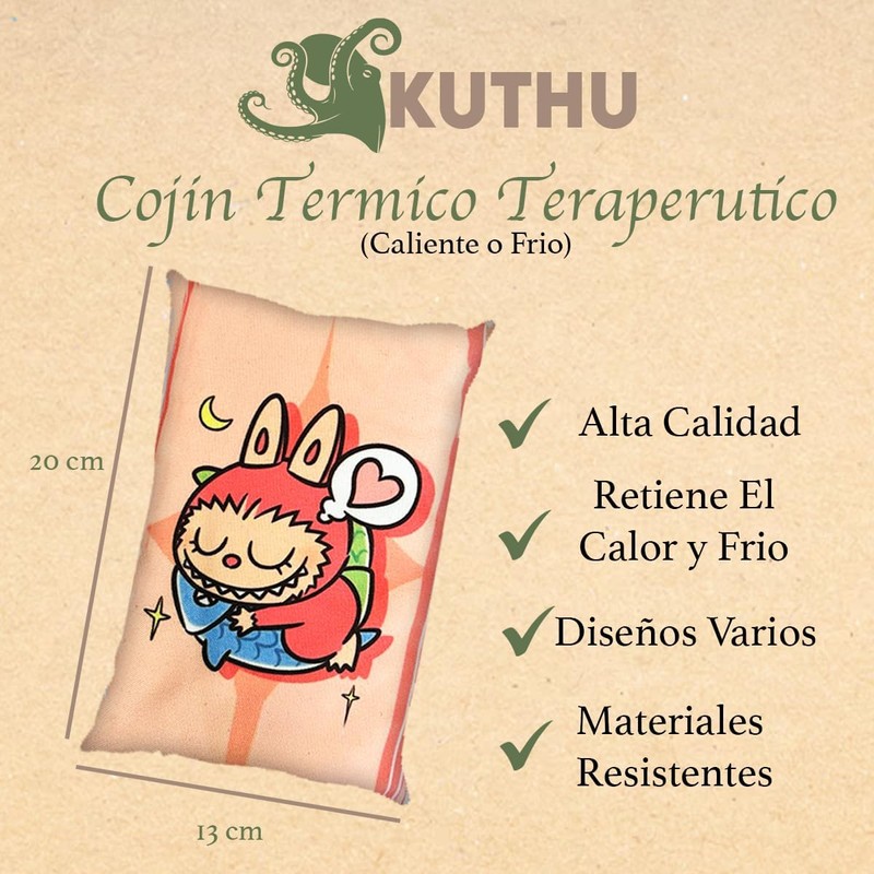 Cojin Termico De Semillas Kuthu (Diseños Varios) (Arbol)