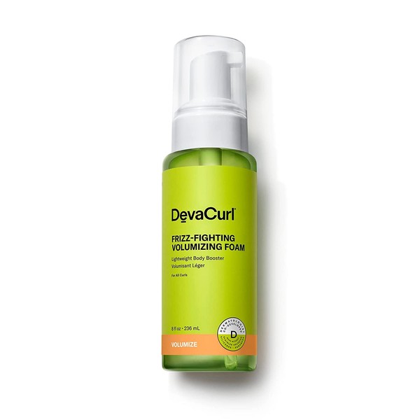 DevaCurl Frizz-Fighting Volumizing Foam Lightweight Body Booster, Superfruits, 8 fl.
