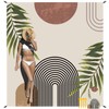 Bohemian Beach Blanket Waterproof Sandproof, 110''×118'' Oversized Sand Free Beach
